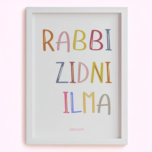 Rabi Zidni Ilma: A Playful Design
