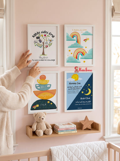 The Little Muslim's Learning Wall