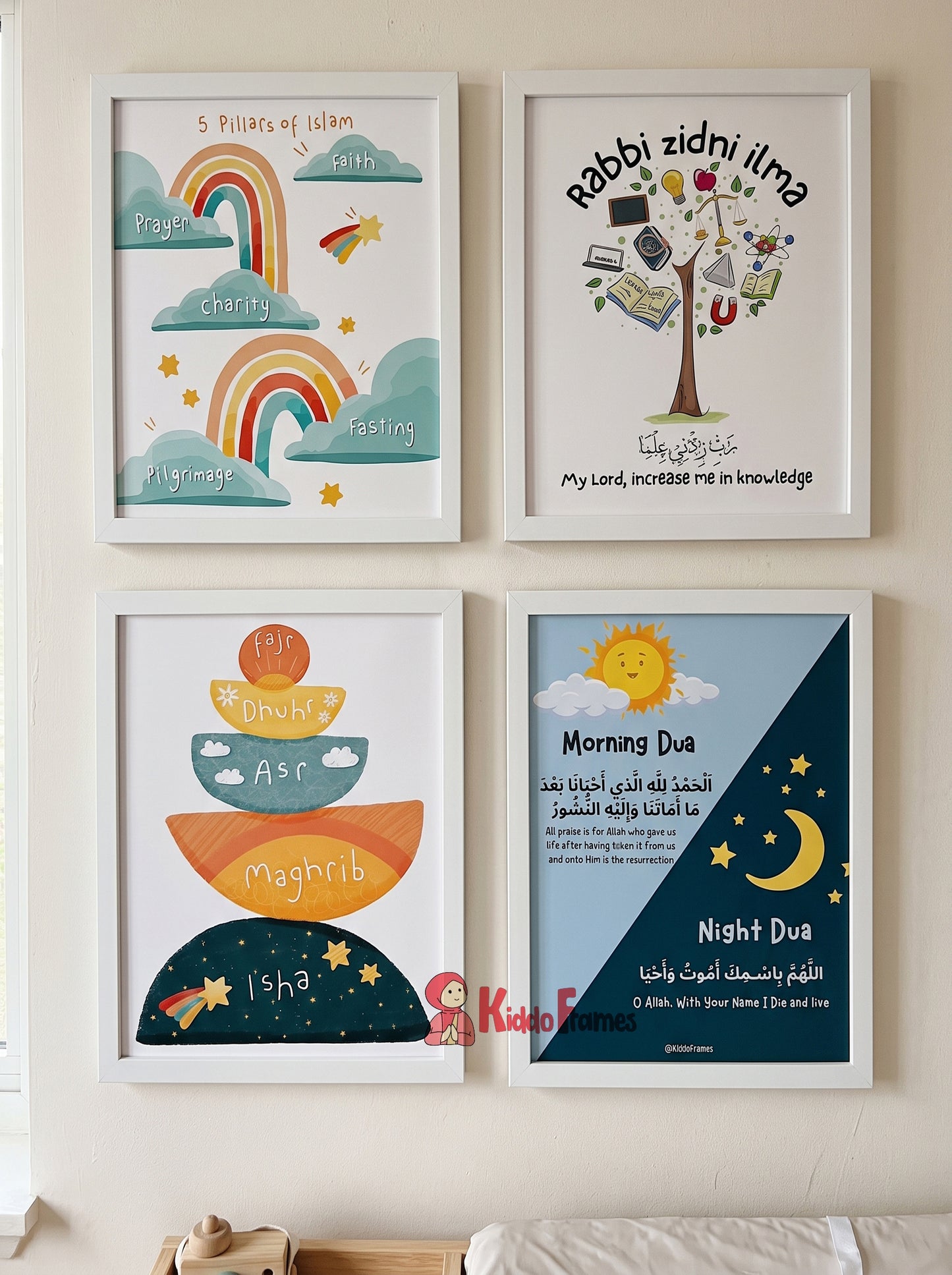The Little Muslim's Learning Wall